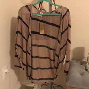 Striped sweater from Francesca’s, NWT